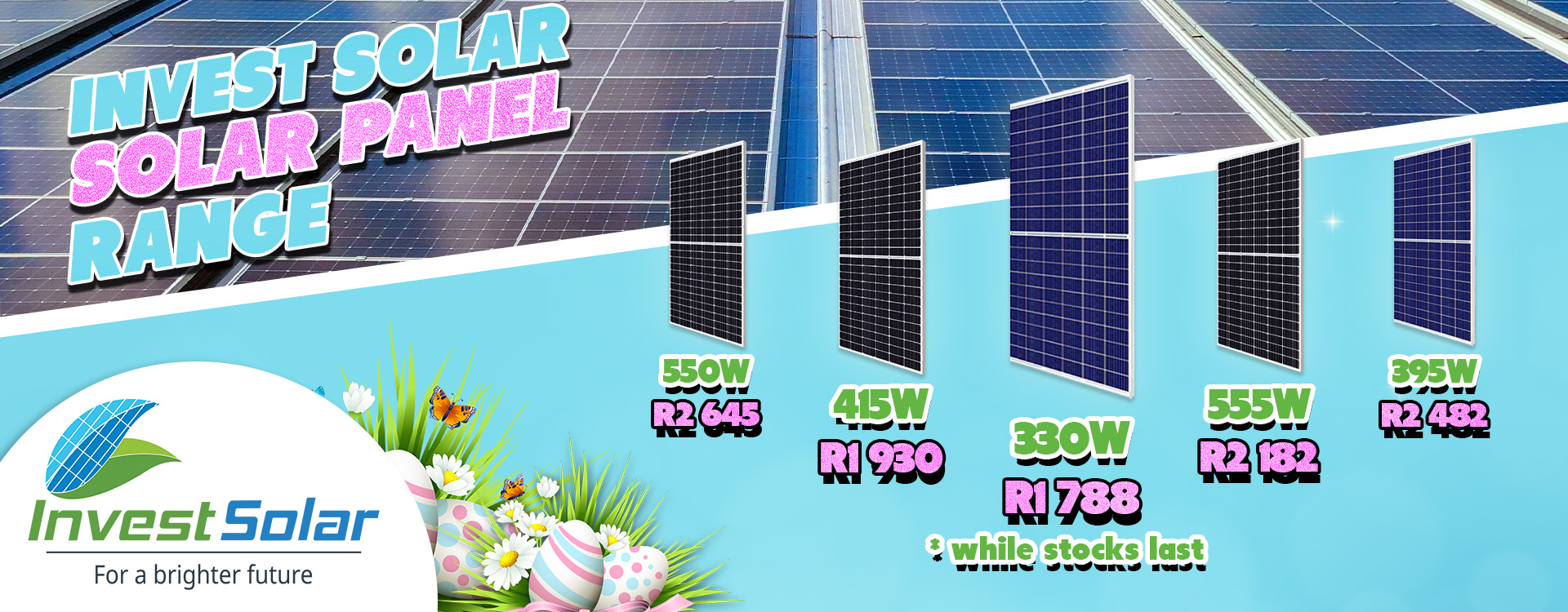 Solar Panels Banner April